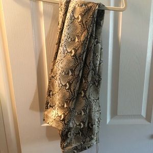 Snake skin pants